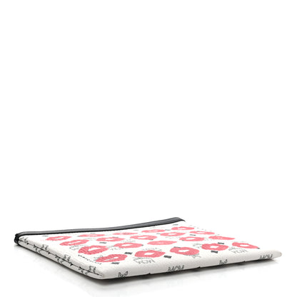 MCM Visetos X Vogue Korea Pouch White Multicolor 4 of 8