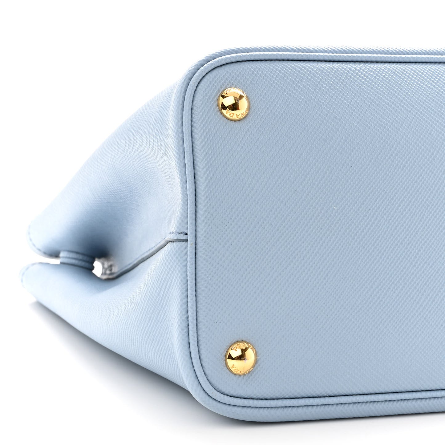 Saffiano Cuir Bi-Color Medium Double Bag Astrale Giada