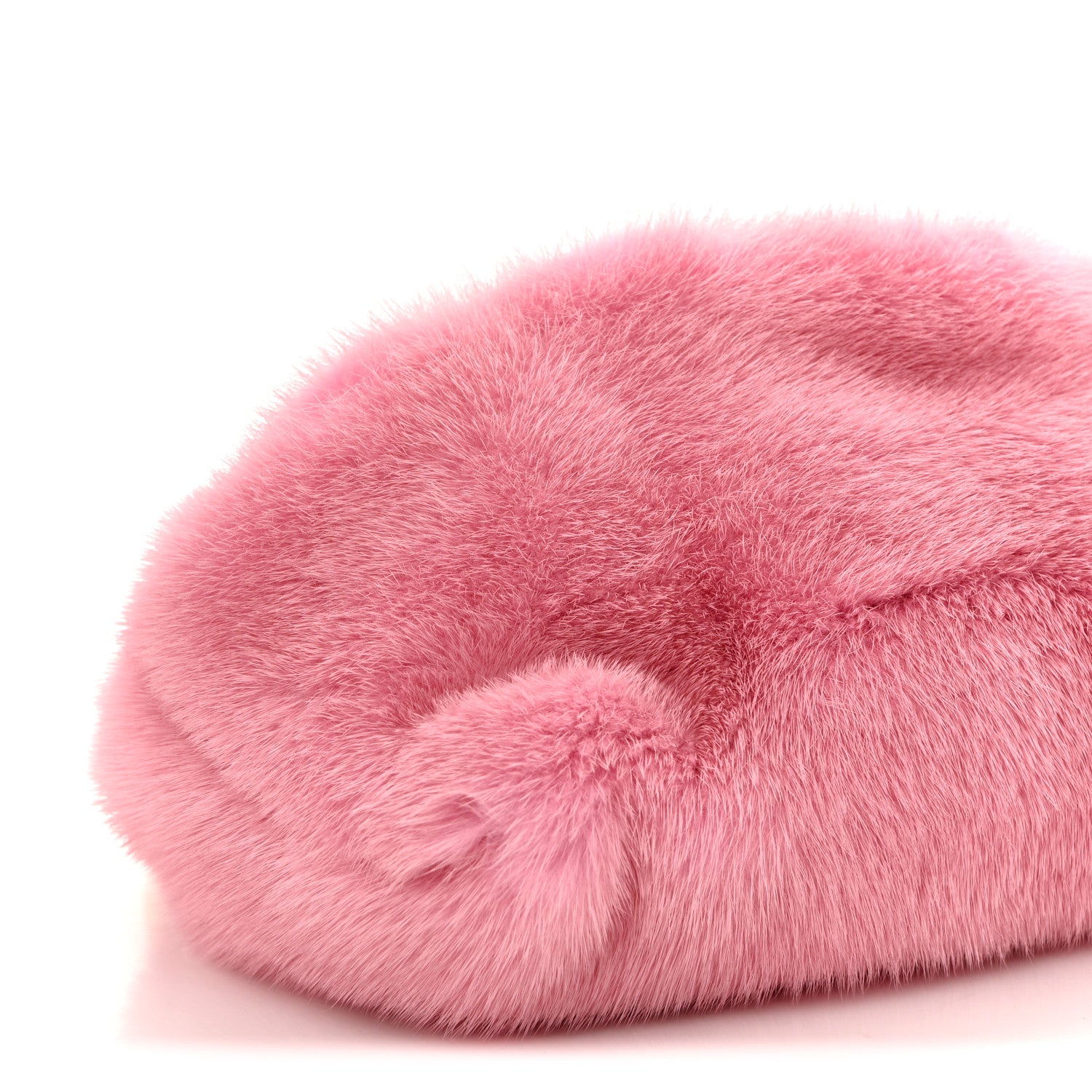 Valentino Garavani Mink Fur Clutch Pink 7 of 8