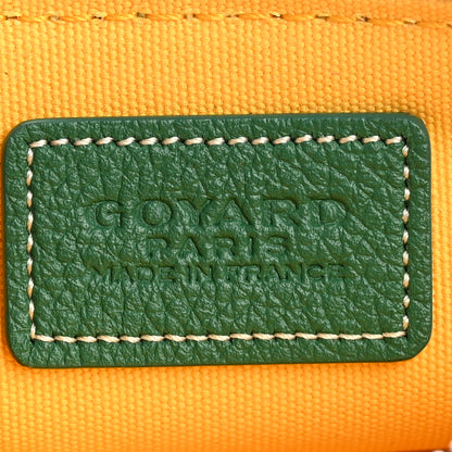 Goyard Goyardine Nano Senat Key Pouch Green 6 of 9