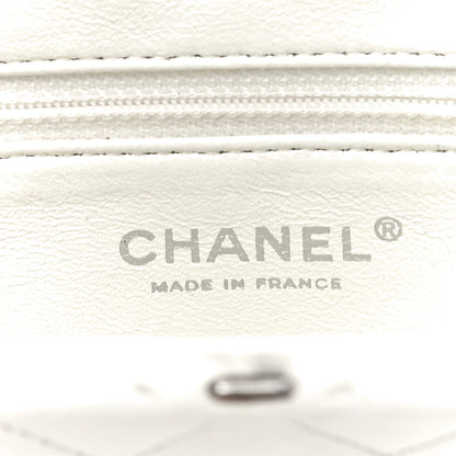Chanel Caviar Quilted Timeless Clutch White 6 of 12