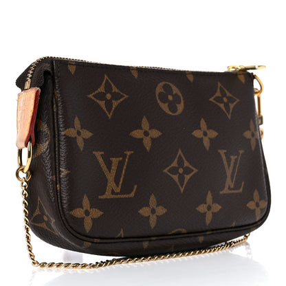 Louis Vuitton Monogram Mini Pochette Accessories 4 of 10