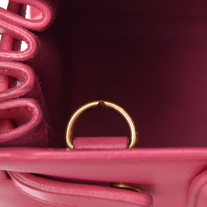 Saint Laurent Calfskin Nano Sac De Jour Lipstick Fuchsia 18 of 24