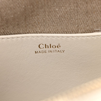 Chloe Calfskin Mini Judy Shoulder Bag White 6 of 10