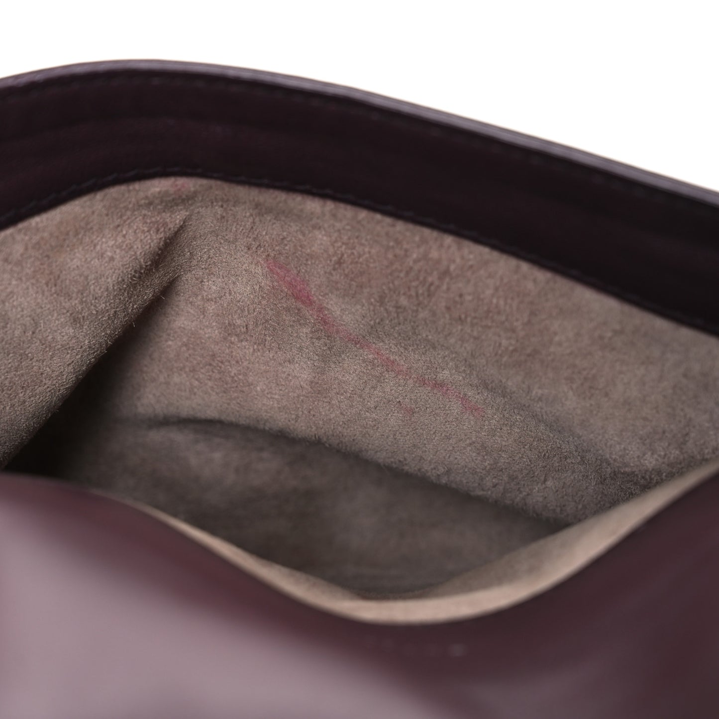Nappa Intrecciato Double Sided Crossbody Bag Aubergine