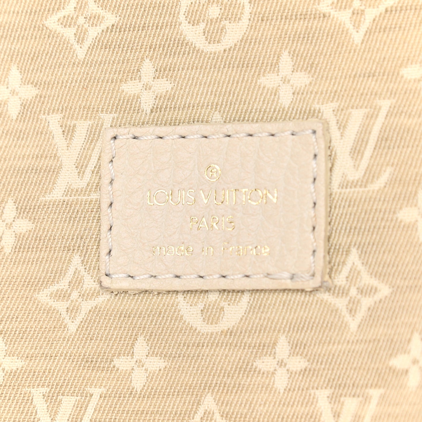 Monogram Mini Lin Saumur Dune