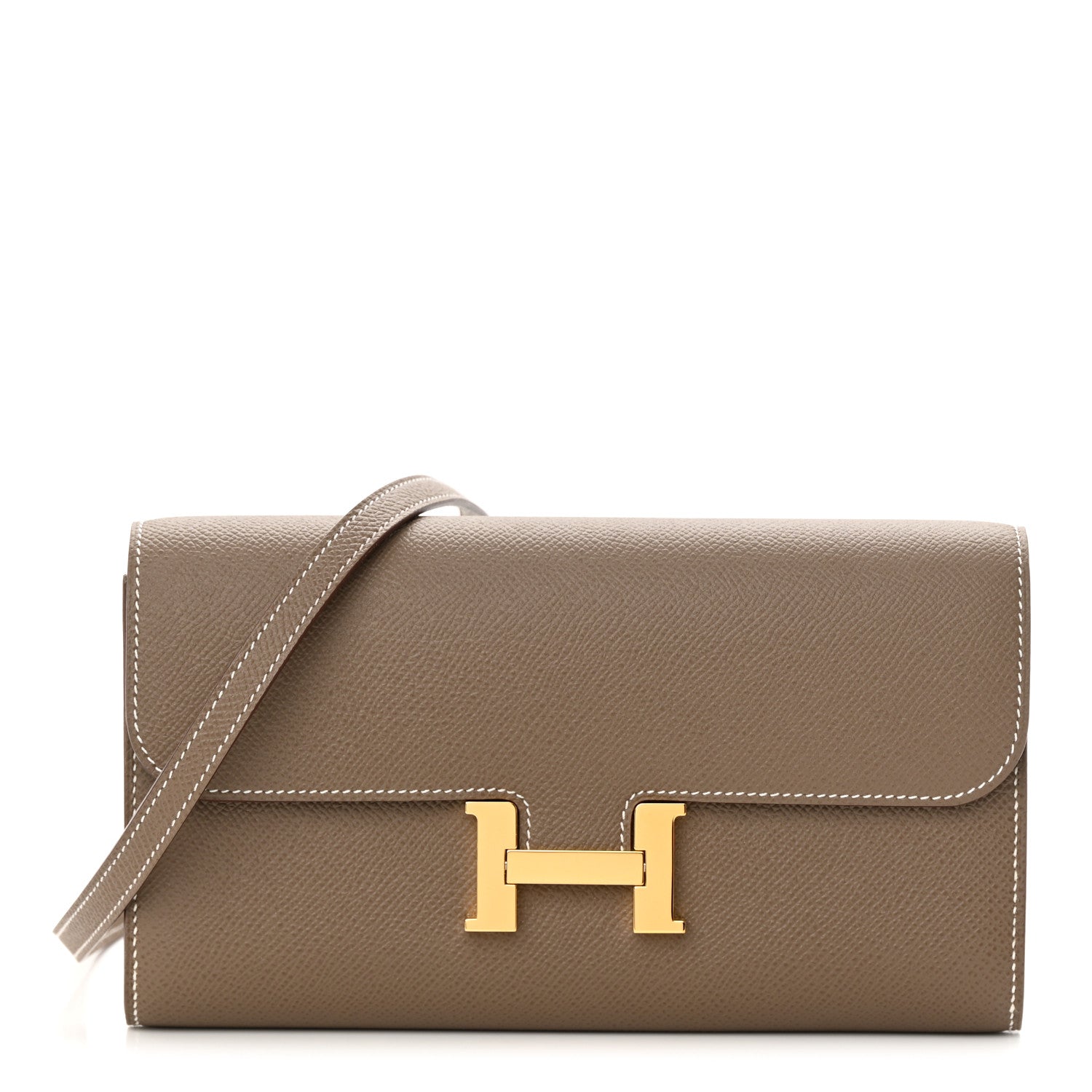 Hermes Epsom Constance Long To Go Wallet Etoupe 1 of 17
