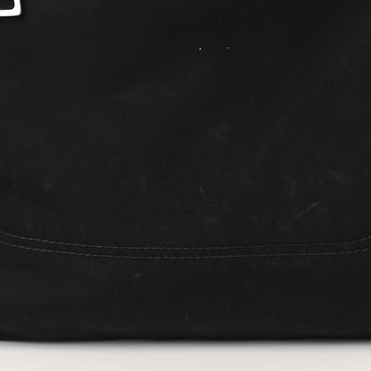 Prada Tessuto Nylon Saffiano Flat Messenger Bag Black 9 of 11