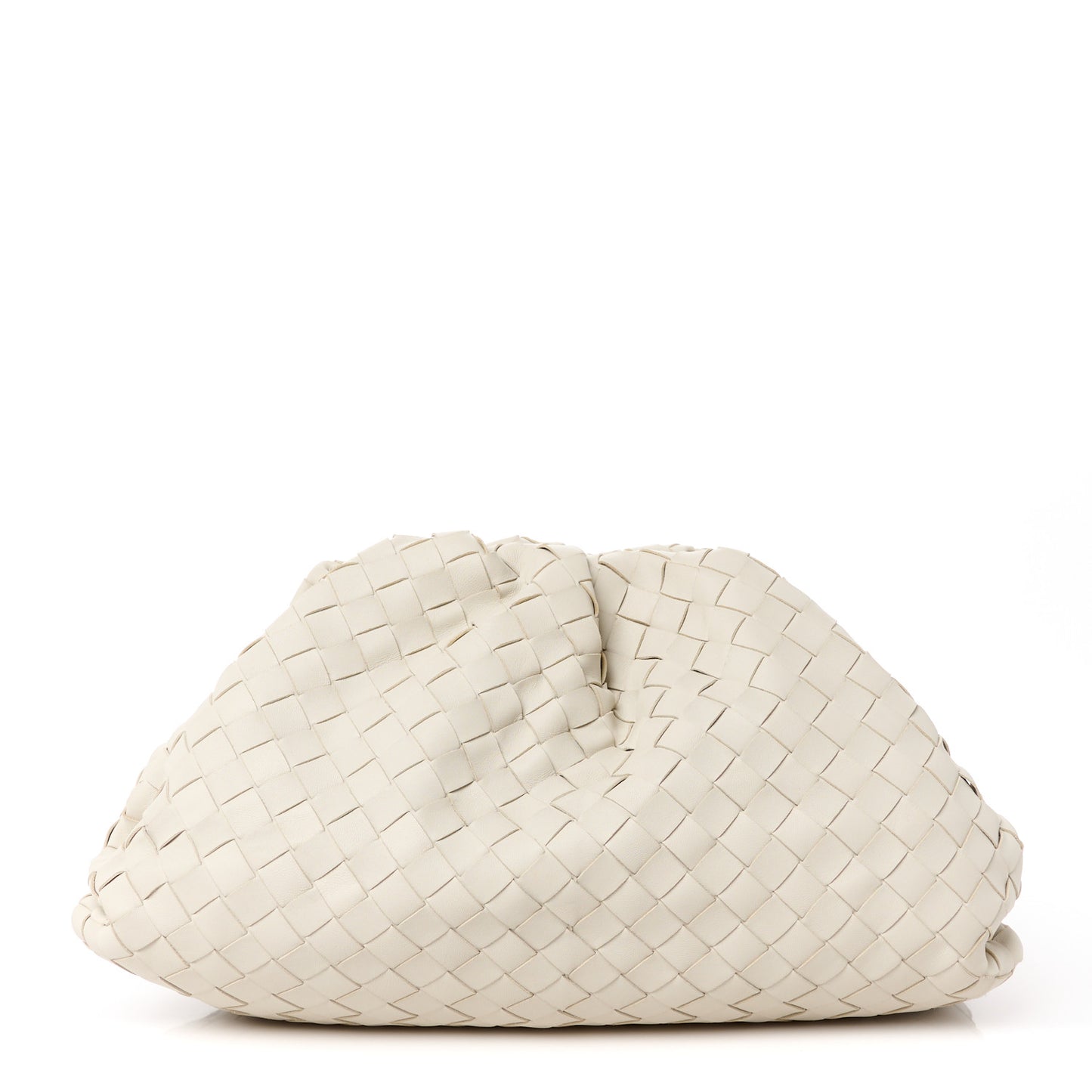 Nappa Maxi Intrecciato The Pouch Oversized Clutch Plaster