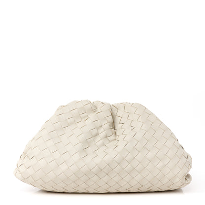Bottega Veneta Nappa Maxi Intrecciato The Pouch Oversized Clutch Plaster 1 of 11