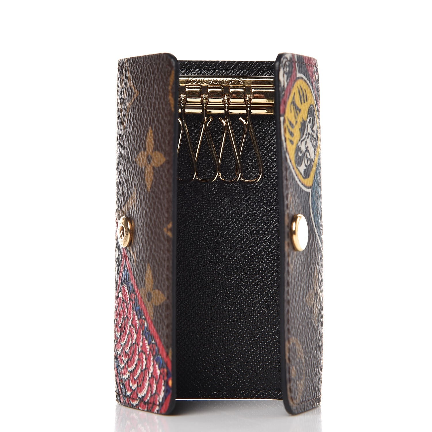 Louis Vuitton Monogram Kabuki 4 Key Multicles Holder 5 of 7