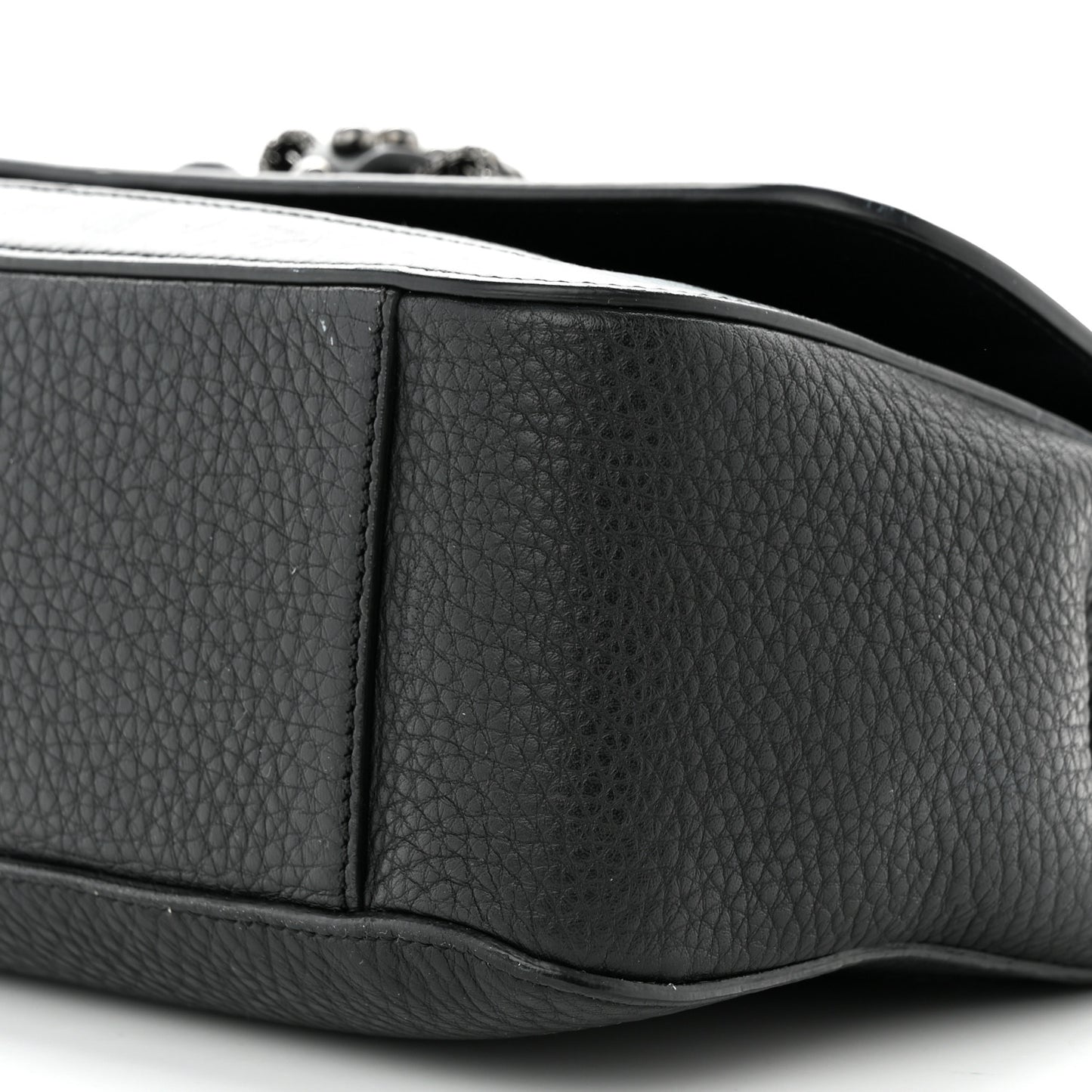 Calfskin Small Sweet Charity NV Shoulder Bag Black
