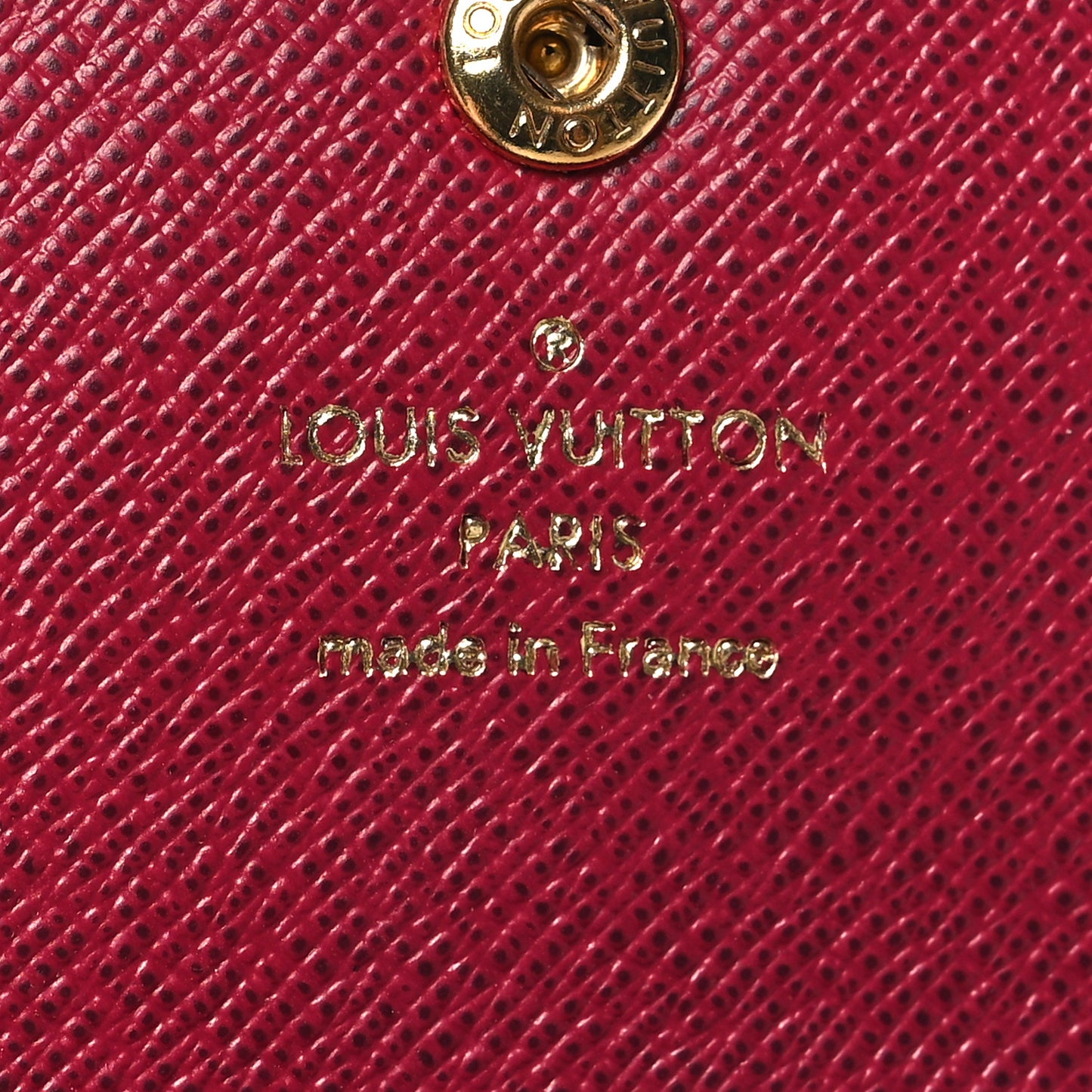 LOUIS VUITTON Monogram 6 Key Multicles Holder Fuchsia