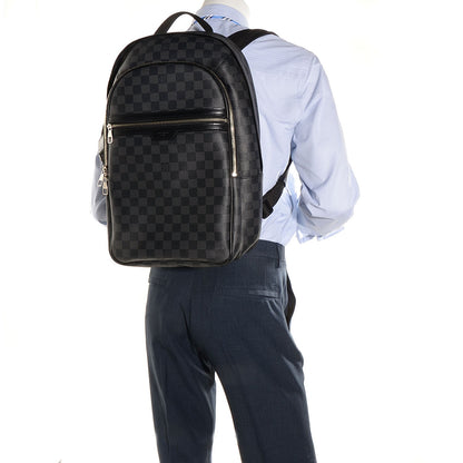 Louis Vuitton Damier Graphite Michael Backpack 2 of 7