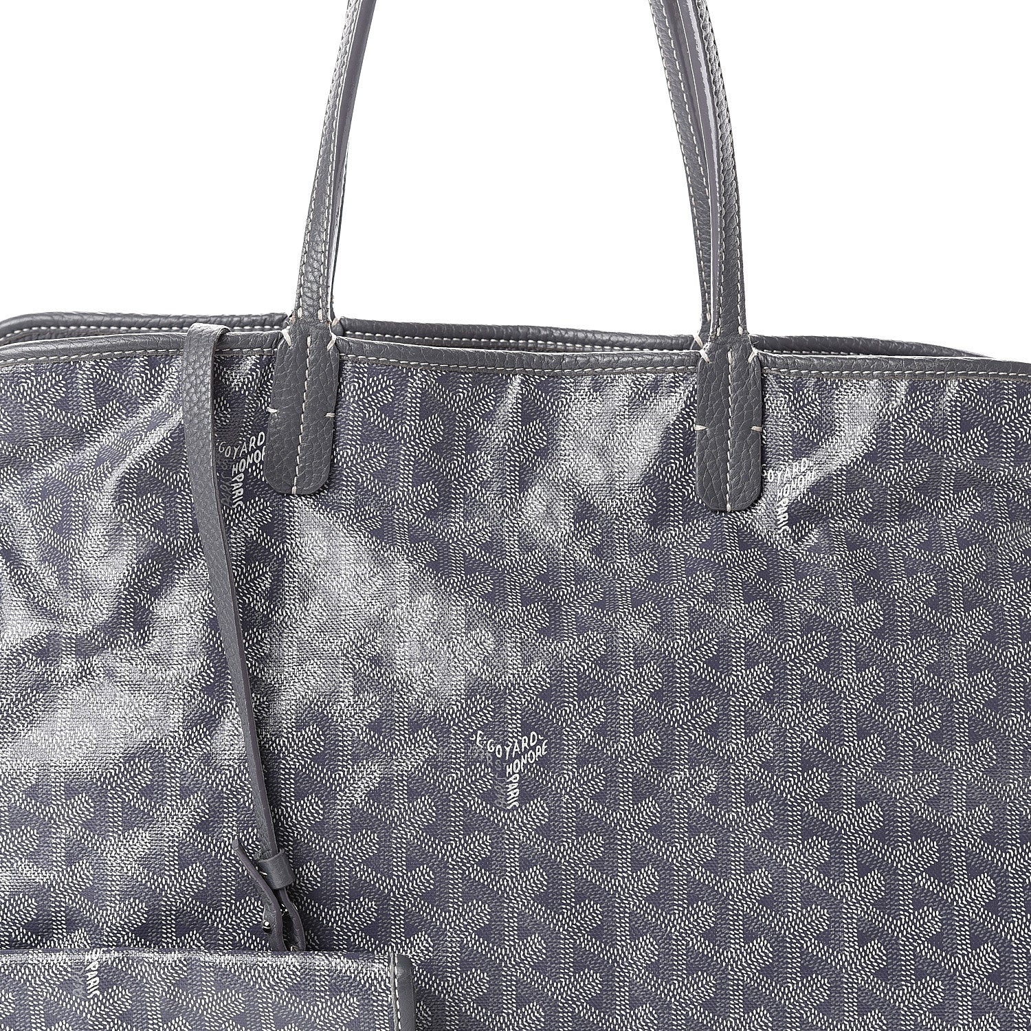 Goyard Goyardine Sac Hardy Pet Carrier PM Grey 7 of 9