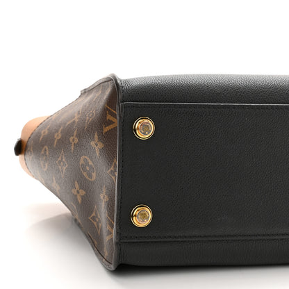Louis Vuitton Calfskin Monogram On My Side Black 8 of 11