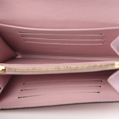 Louis Vuitton Vernis Sarah Compact Wallet Rose Ballerine 4 of 7