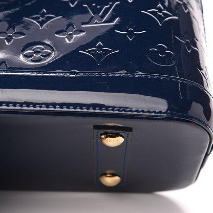 Louis Vuitton Vernis Alma PM Grand Blue 8 of 10