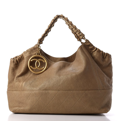 Chanel Metallic Calfskin Baby Coco Cabas Gold 3 of 11
