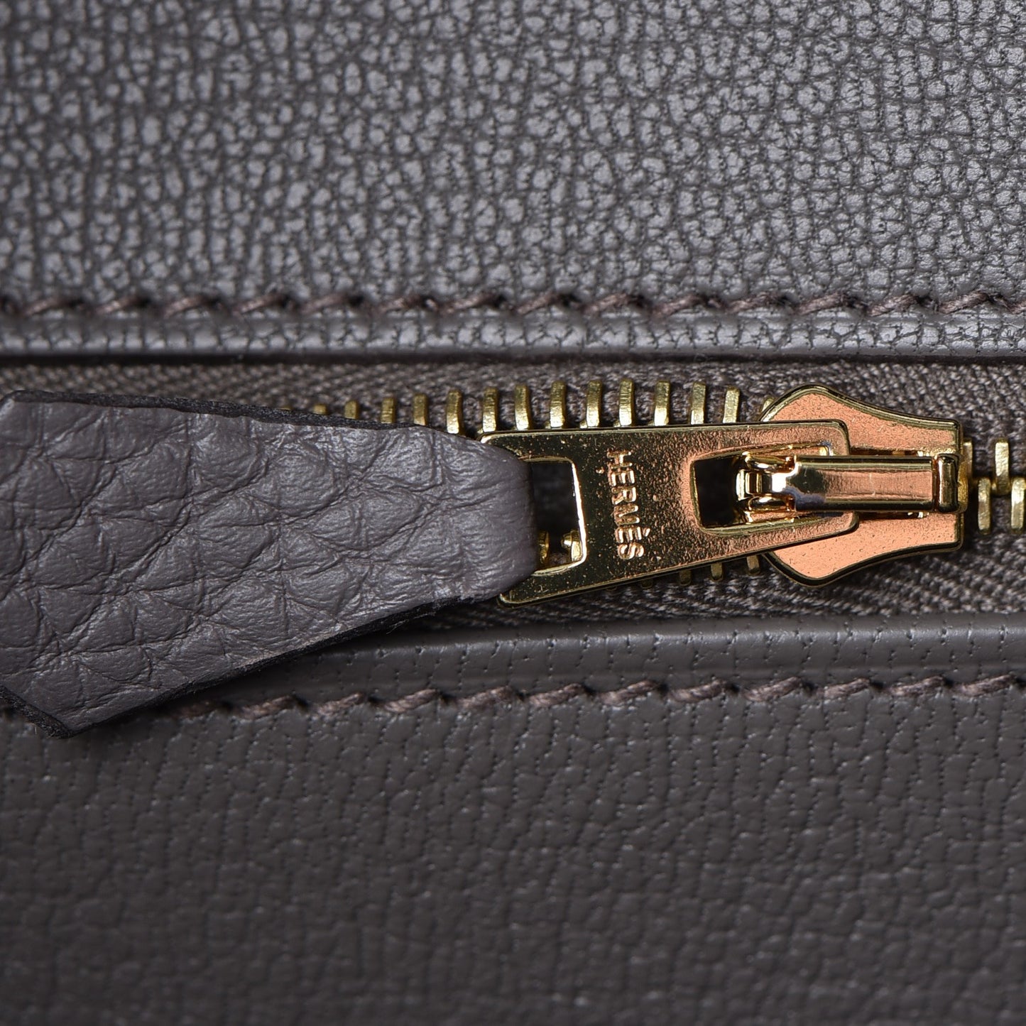 Togo Birkin 35 Etain