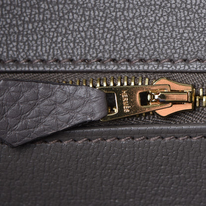 Hermes Togo Birkin 35 Etain 14 of 37