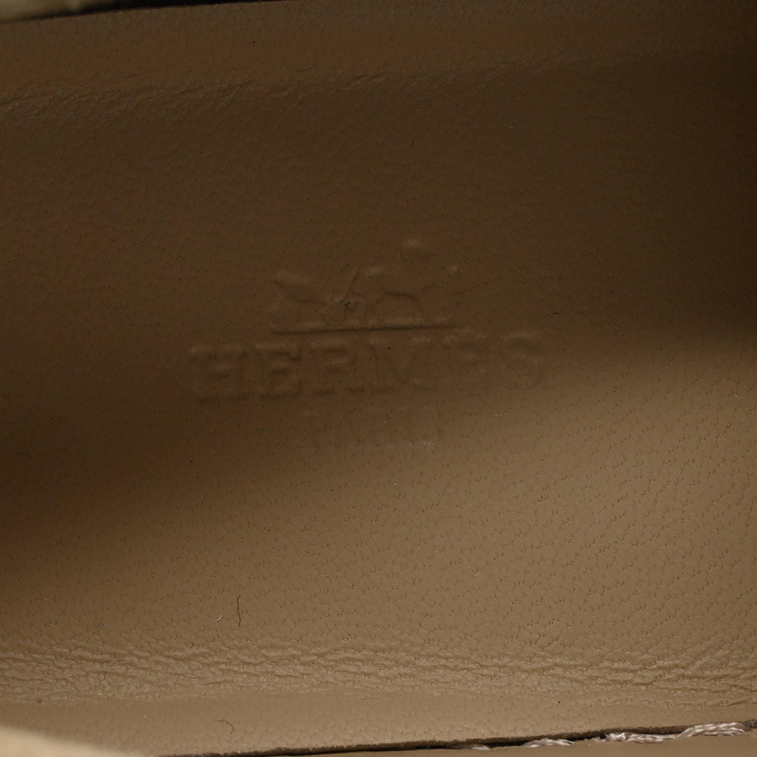 Hermes Suede Goatskin Game Slip On Sneakers 38 Beige Lin 7 of 10
