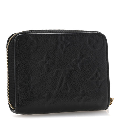 Louis Vuitton Empreinte Zippy Coin Purse Black 3 of 13