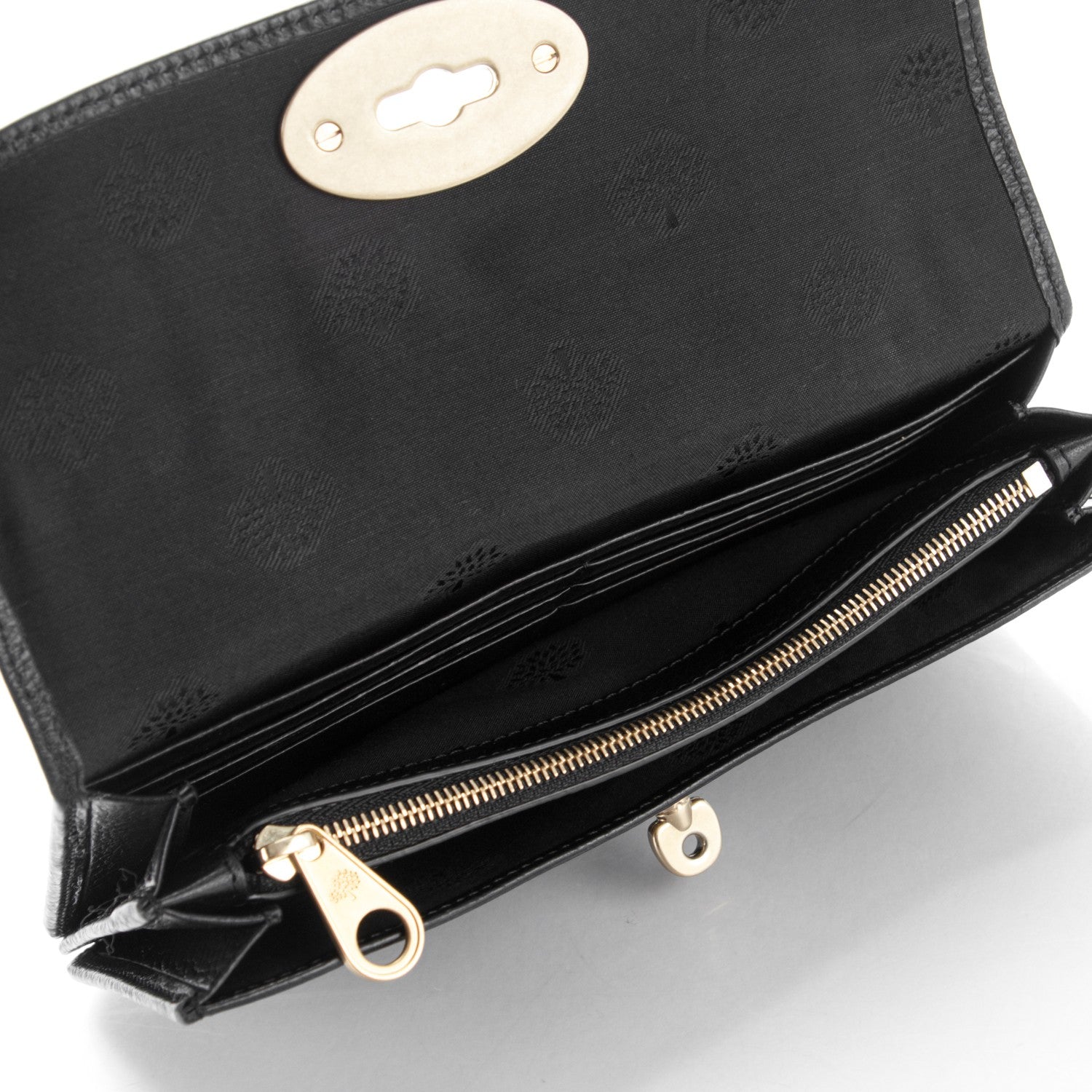 Mulberry Grainy Leather Bayswater Wallet Black 5 of 6