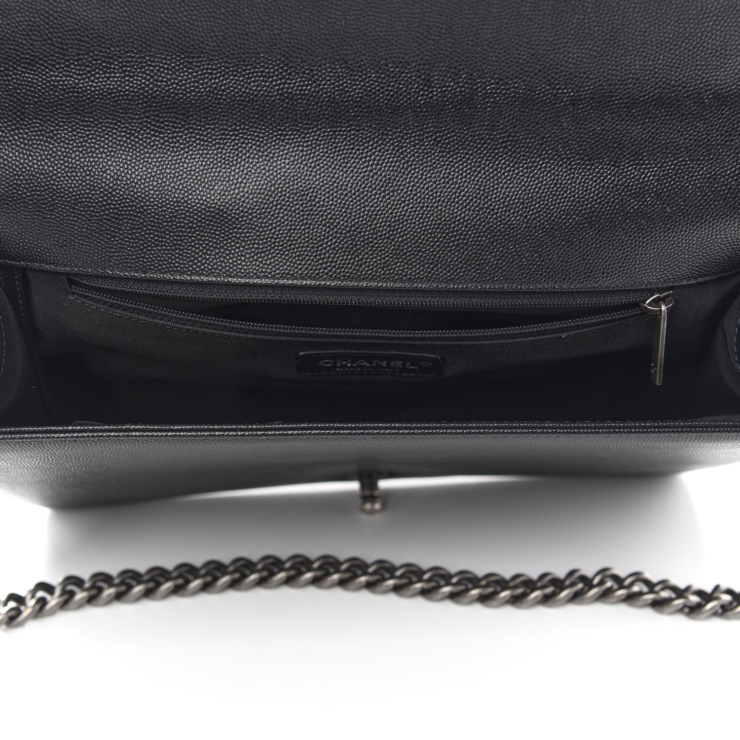 Chanel Caviar Quilted Large Boy Flap Black 5 of 9