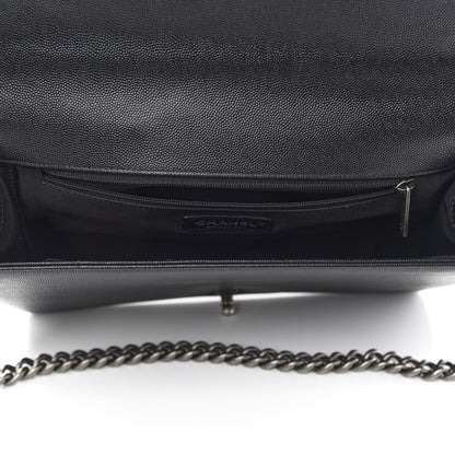 Chanel Caviar Quilted Large Boy Flap Black 5 of 9