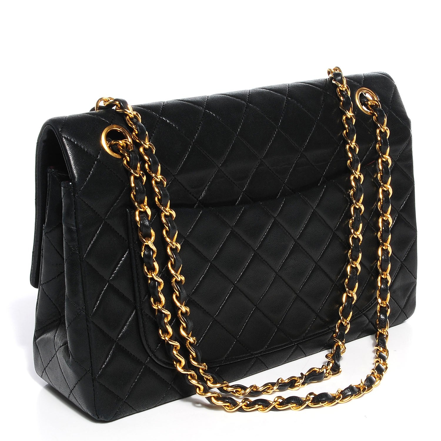 Chanel Lambskin Medium Single Flap Black 3 of 9
