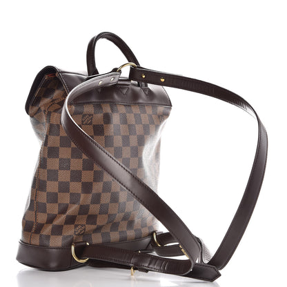 Louis Vuitton Damier Ebene Soho Backpack 3 of 8