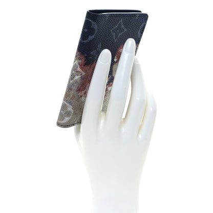 Louis Vuitton Monogram Bleach Pocket Organizer Ink Blue 2 of 6