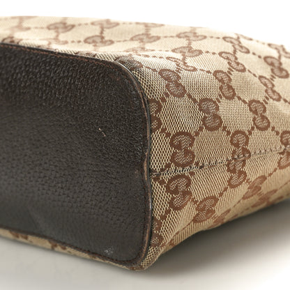 Gucci Monogram Shoulder Bag Dark Brown 10 of 10