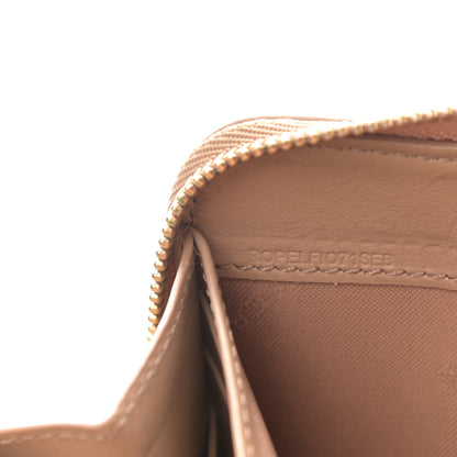 Burberry Haymarket Check Large Ziggy Zip Around Wallet Beige 8 of 9