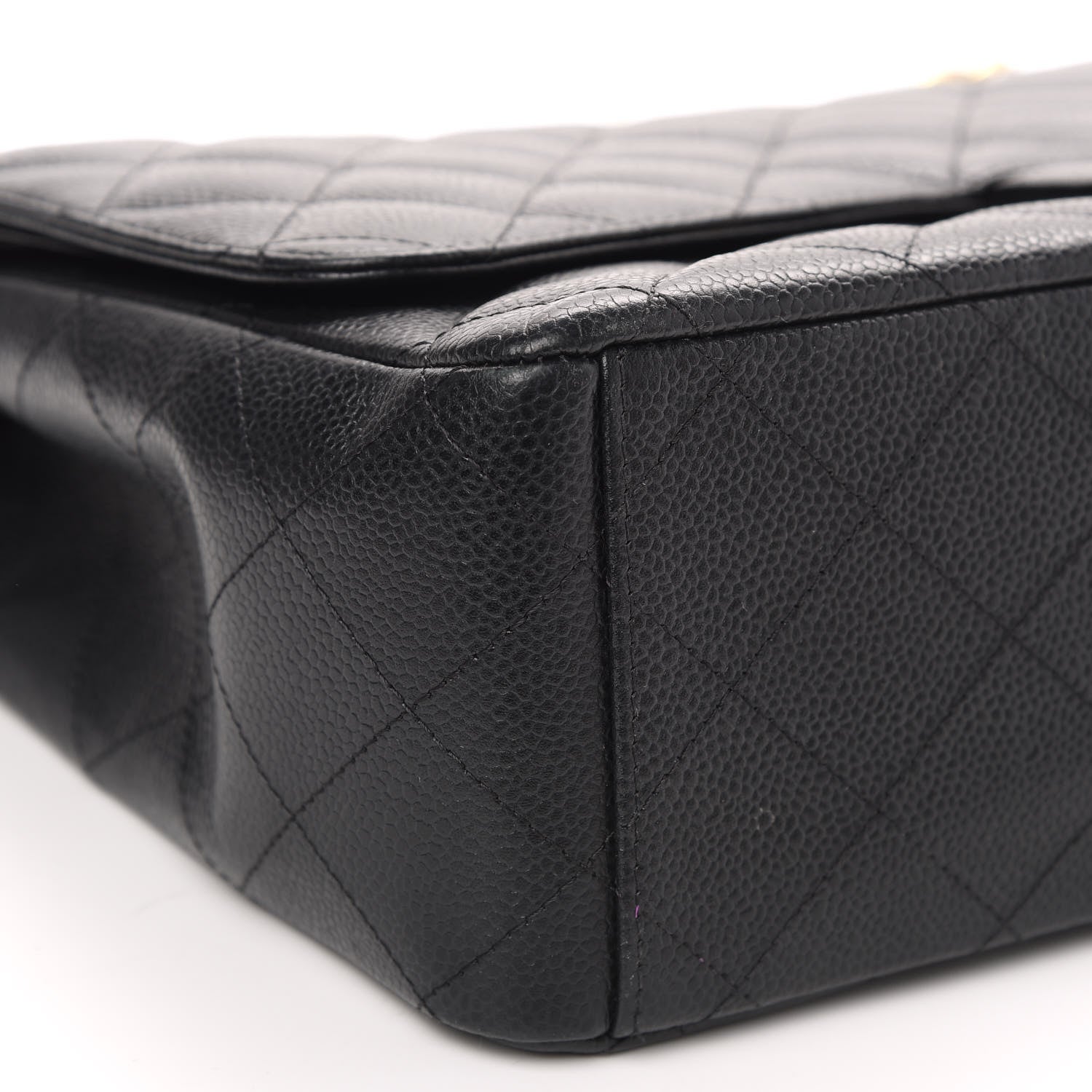 Chanel Caviar Quilted Maxi Double Flap Black 8 of 13