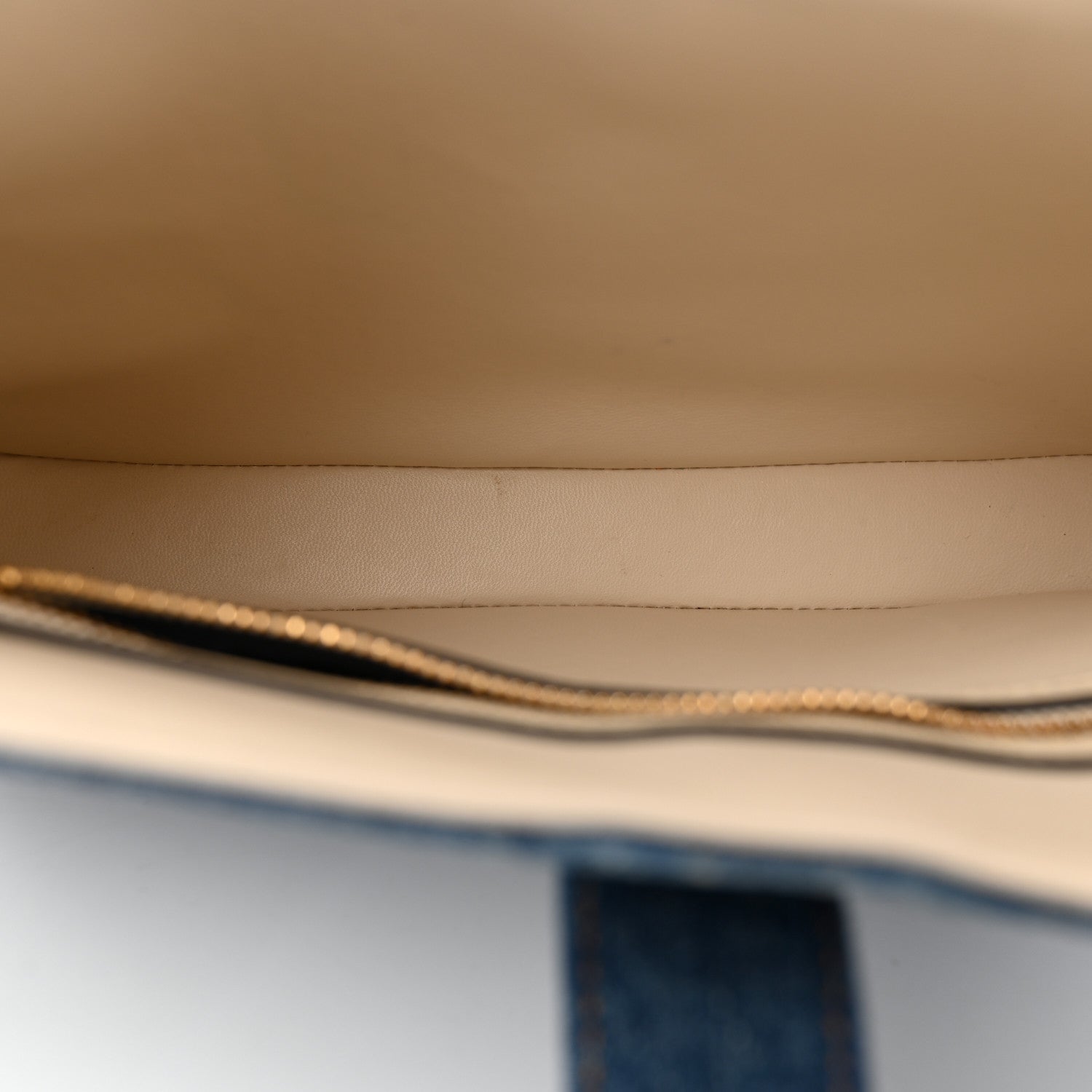 Gucci Denim Small Jackie Shoulder Bag Blue Denim 5 of 11