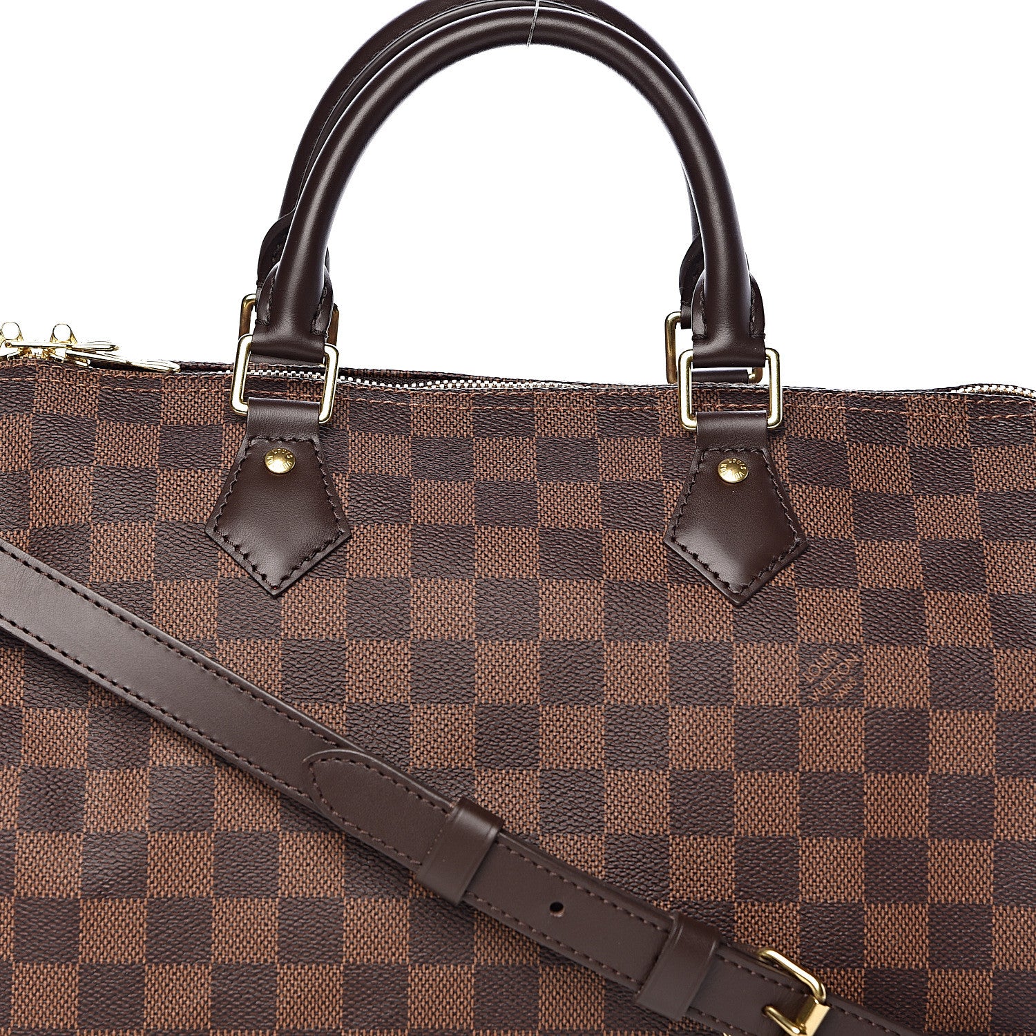 Louis Vuitton Damier Ebene Speedy Bandouliere 30 11 of 11
