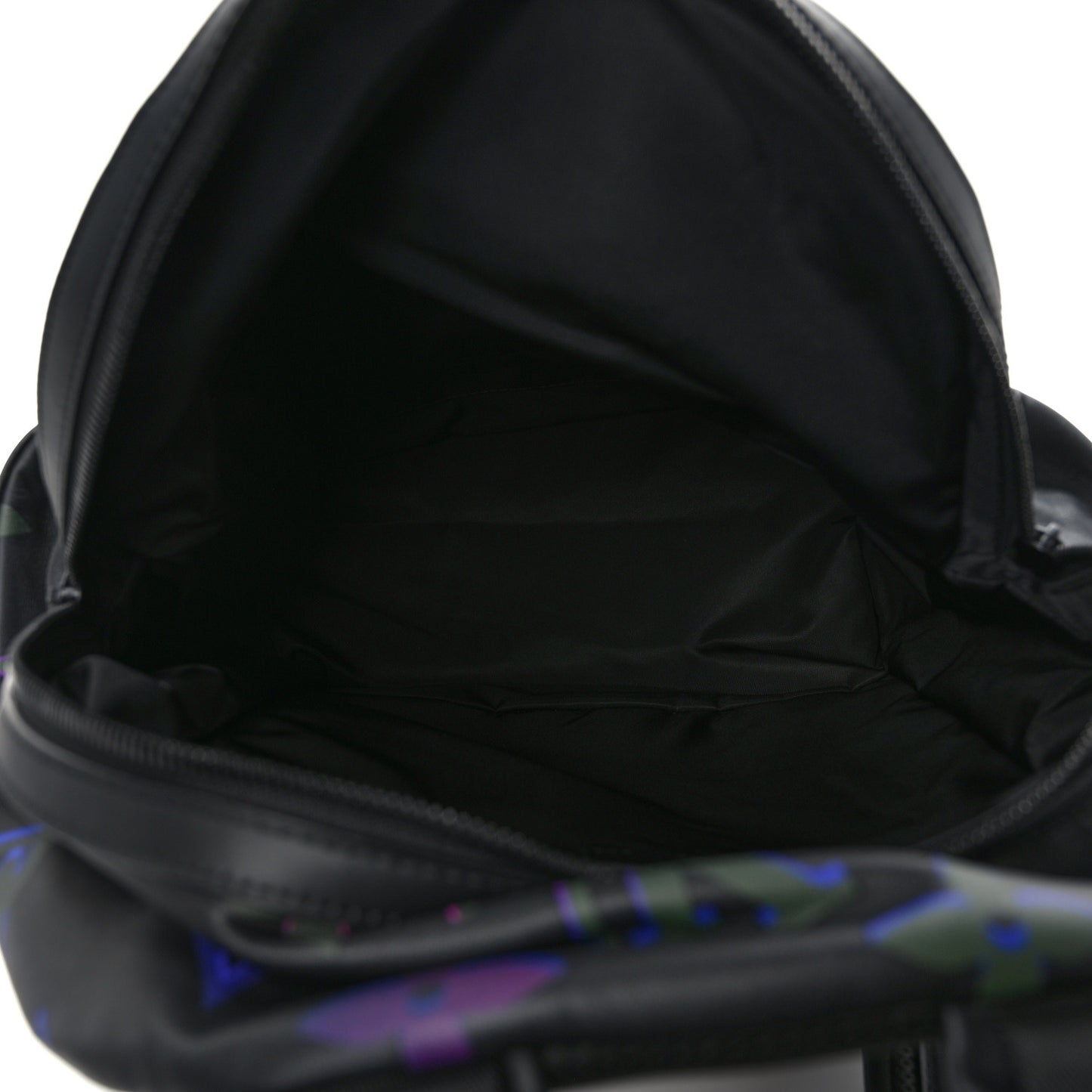 Calfskin Monogram Spotlight Comet Backpack Black Borealis