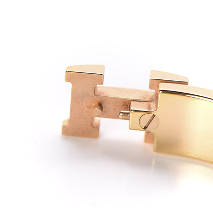 Hermes Enamel Narrow Clic Clac H Bracelet PM White 5 of 7