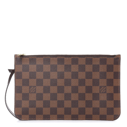 Louis Vuitton Damier Ebene Neverfull MM GM Pochette 1 of 12