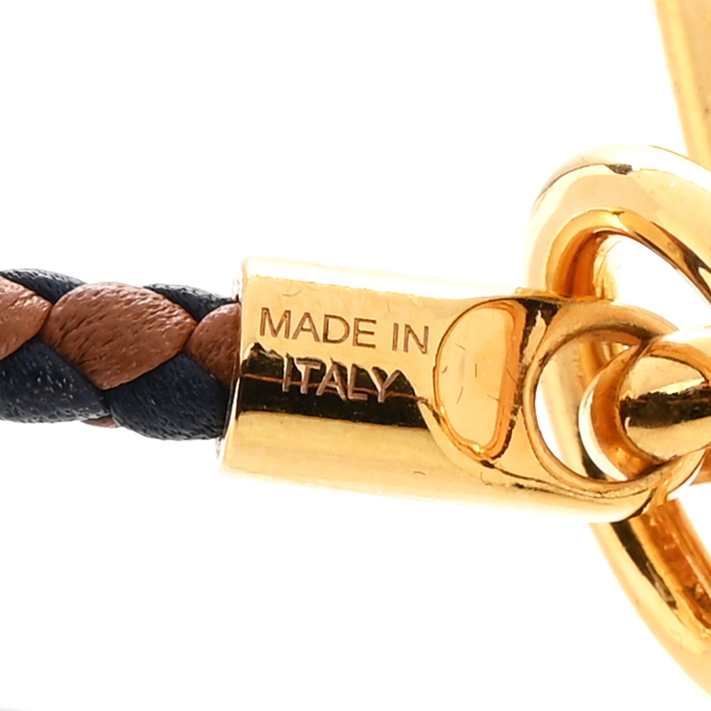 Swift Braided Glenan Bracelet Indigo Gold