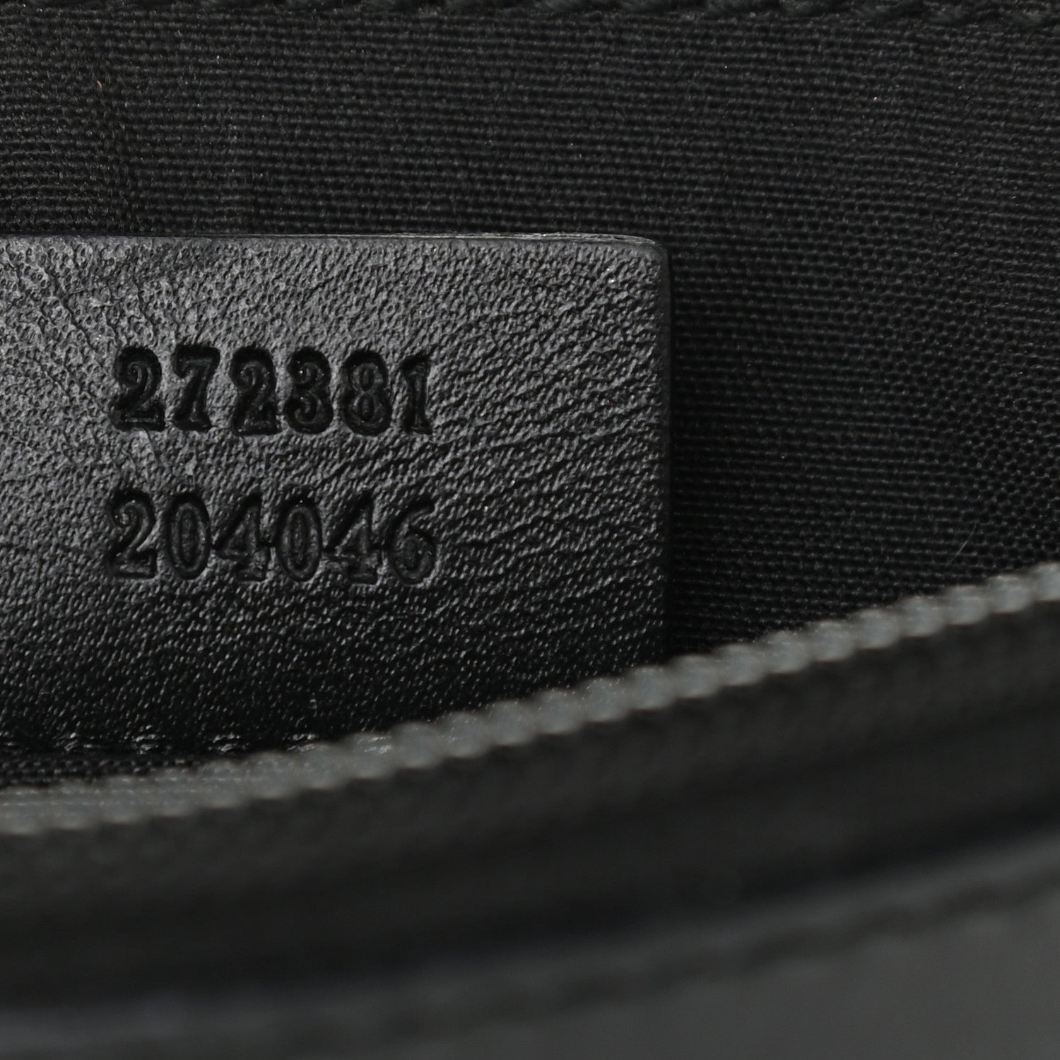 Gucci Denim Monogram Pouch Black 6 of 8