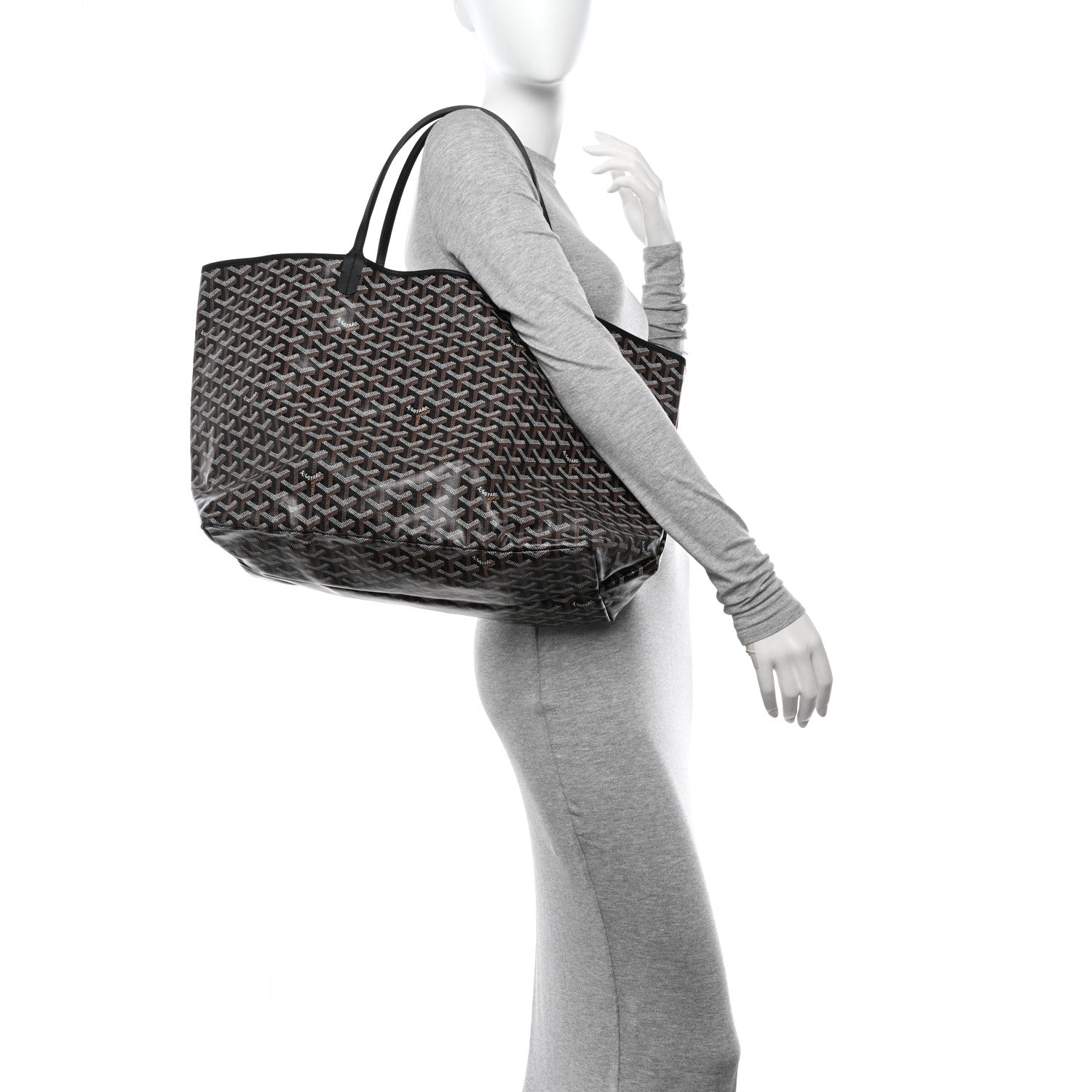 Goyard Goyardine Saint Louis GM Black 2 of 11