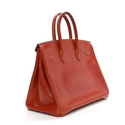 Hermes Box Birkin 35 Brique 3 of 18