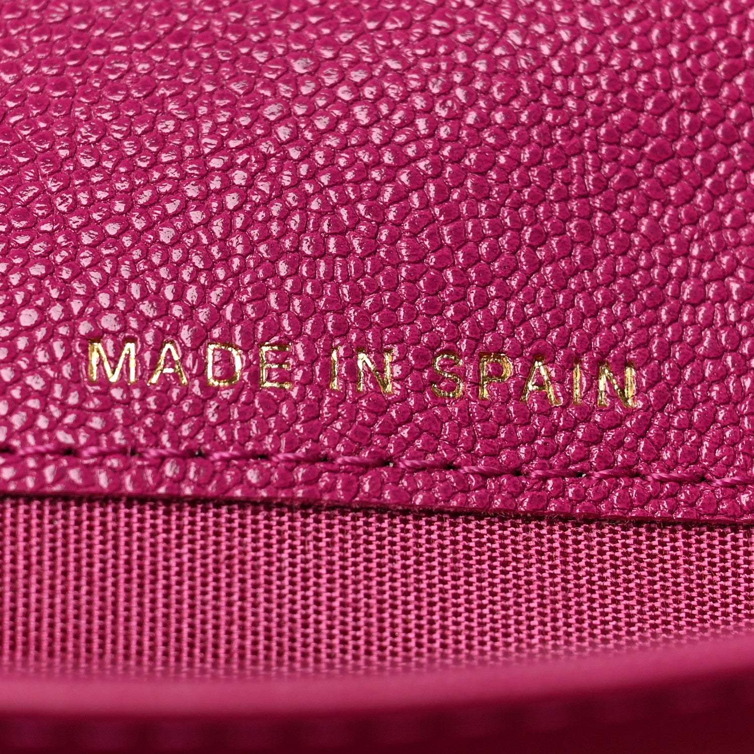 Chanel Caviar Quilted Large Boy Gusset Flap Wallet Fuchsia 7 of 9