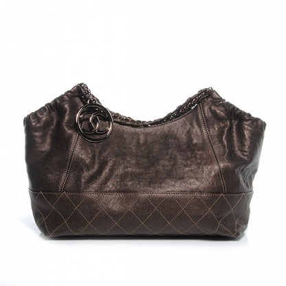 Chanel Calfskin Baby Coco Cabas Bronze 1 of 8
