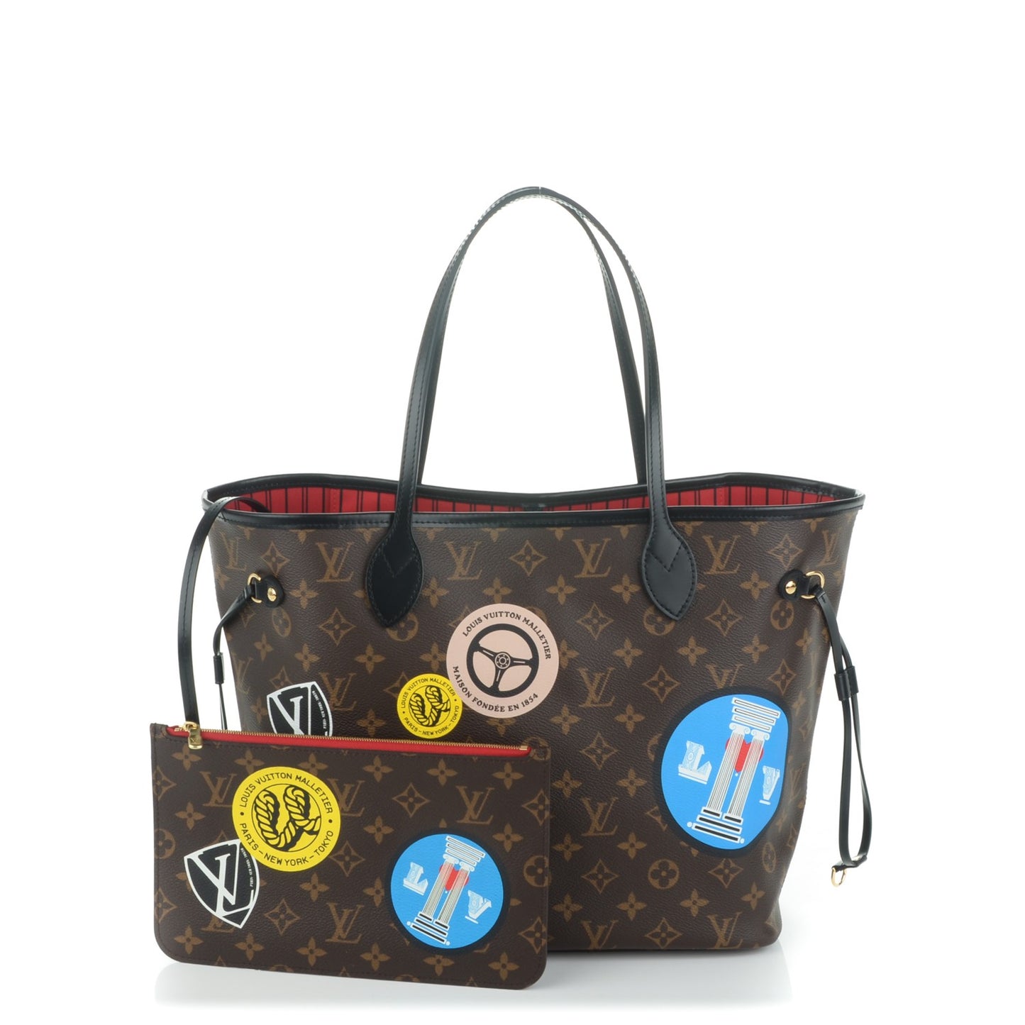 Monogram World Tour Neverfull MM