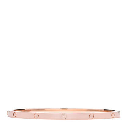 Cartier 18K Pink Gold Small LOVE Bracelet 18 2 of 8
