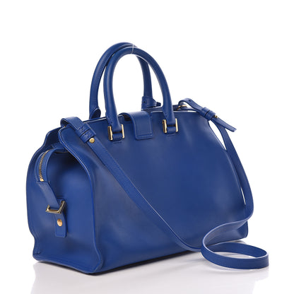 Saint Laurent Calfskin Small Classic Y Cabas Royal Blue 3 of 12